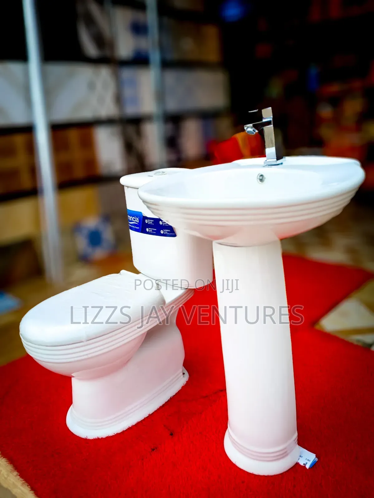 Water Closet and Basin Set
