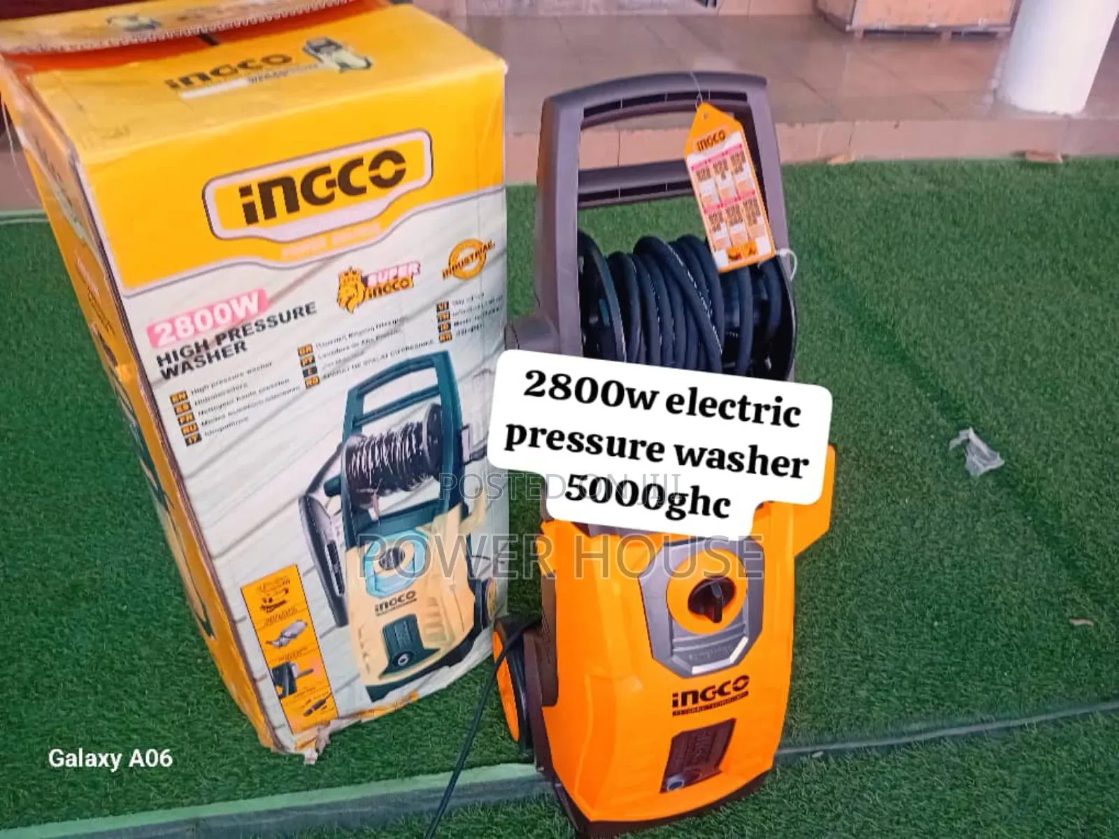 Ingco 2800w High Pressure Washer Ingco High Pressure Washer