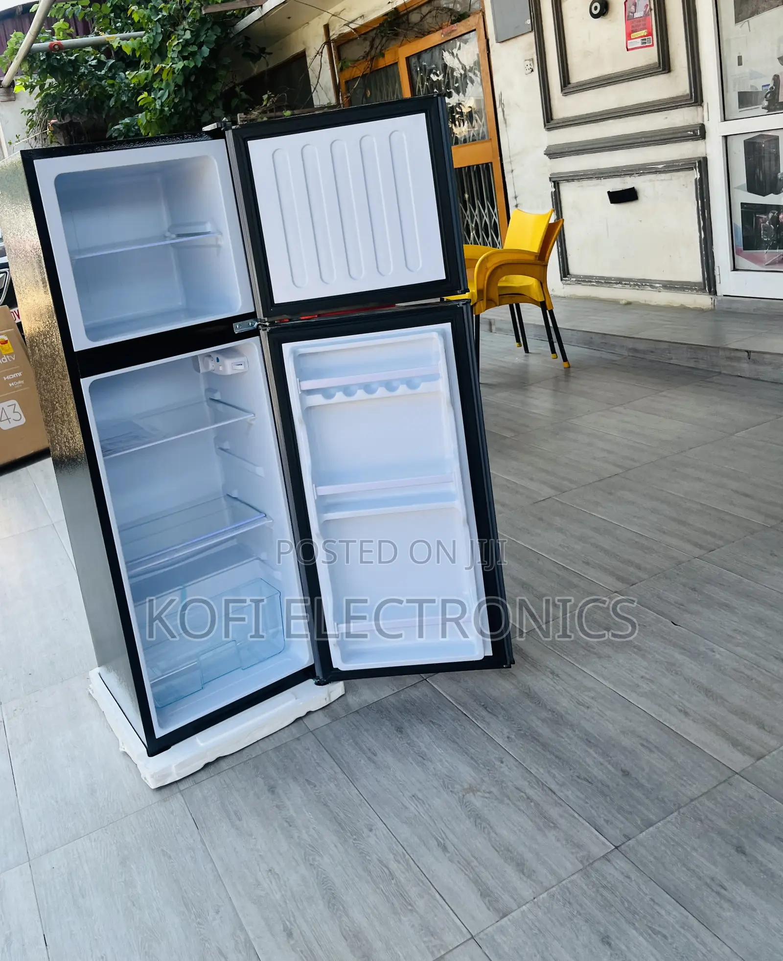 Brand New Nasco F2-18fl Double Door Refrigerator 