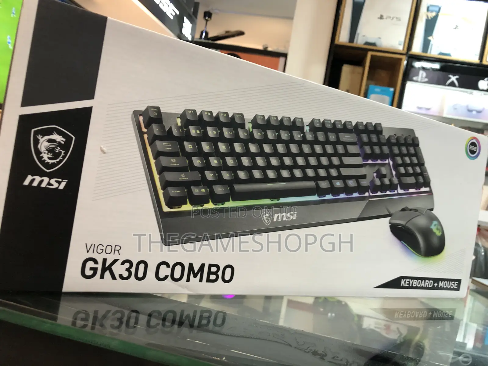 Msi Gk30 Gaming Keyboard Mouse Combo