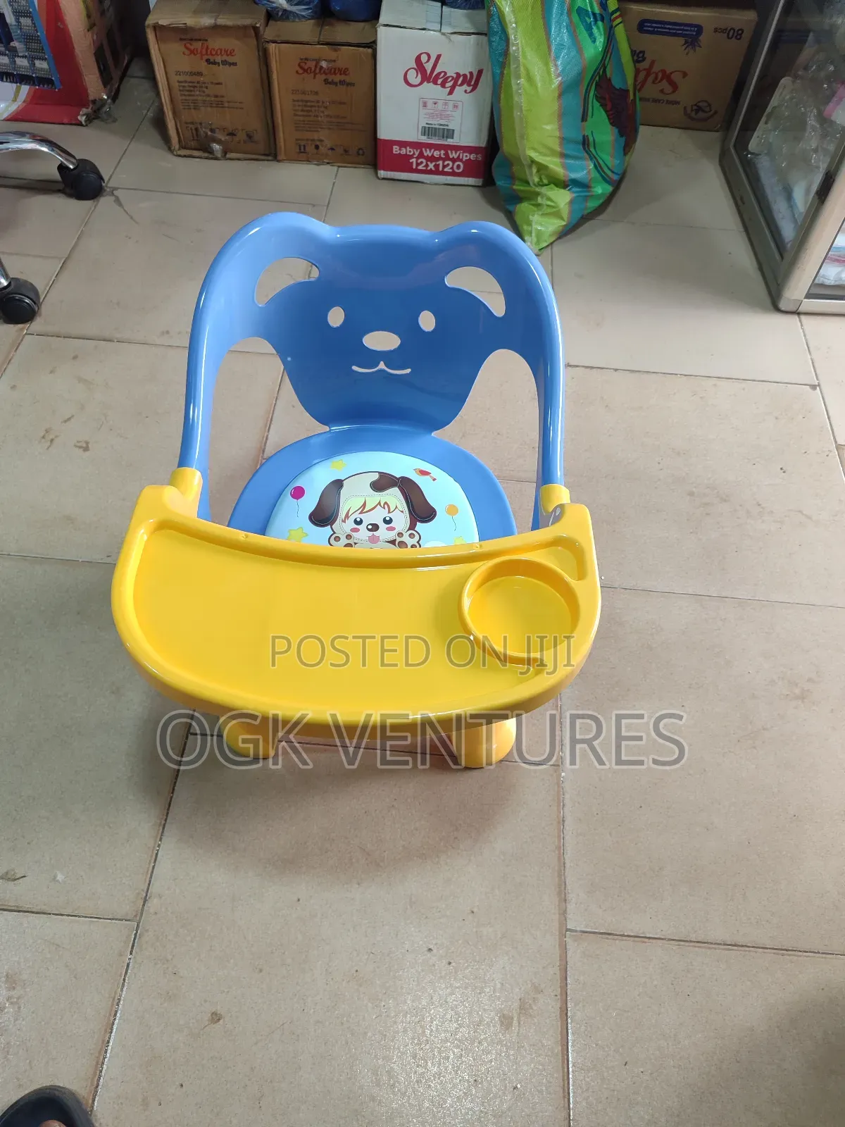 Baby Chair With Feeding Tray