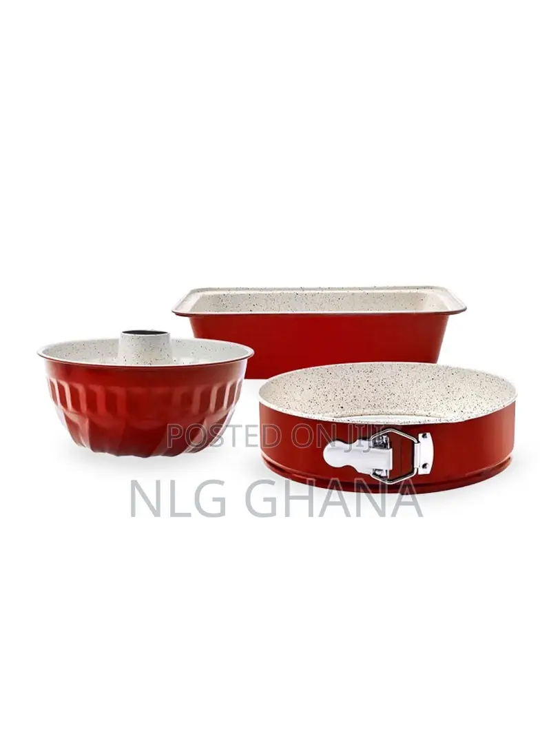 3 Pieces Retro Cake Molding Set. Kar1314