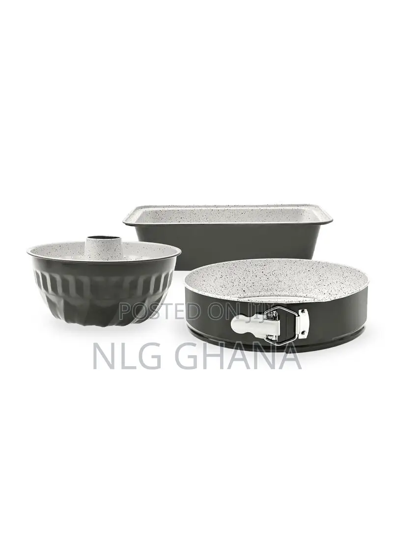3 Pieces Retro Cake Molding Set. Kar1314
