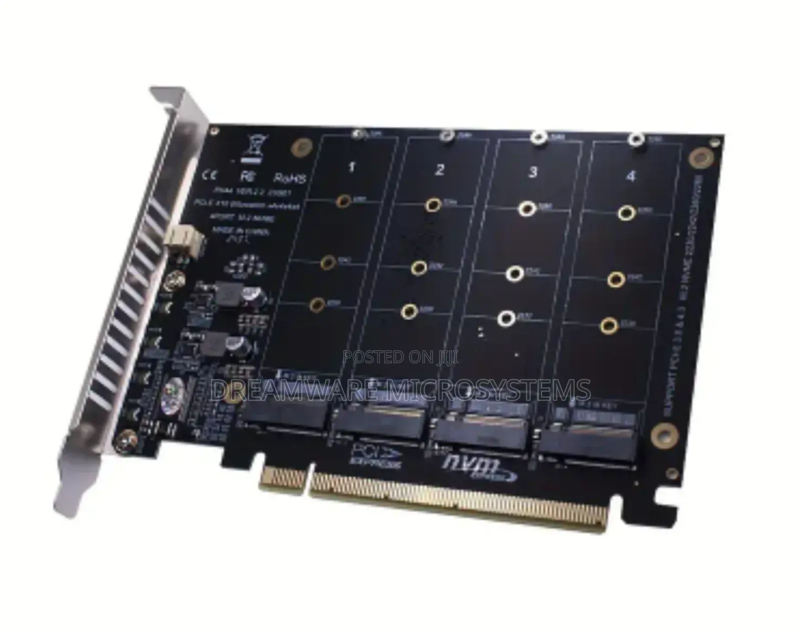 4-Bay Nvme SSD Pcie-16 Split Card