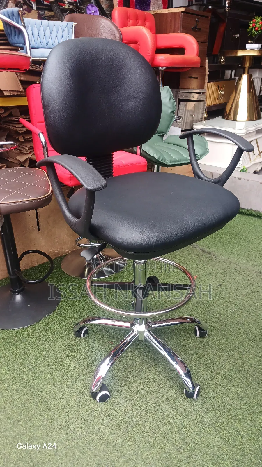Counter Bar and Barbering Chairs