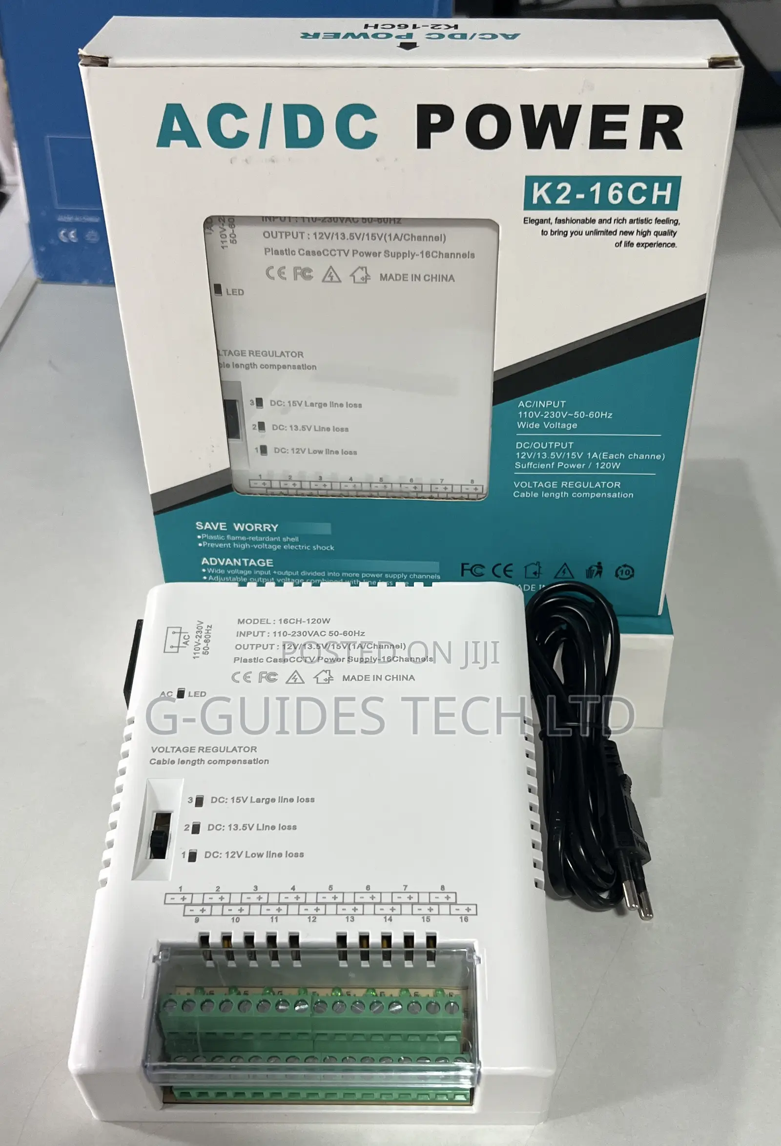 12v 20a CCTV Power Supply 16ch, 12v 20a Ac/Dc Power Supply