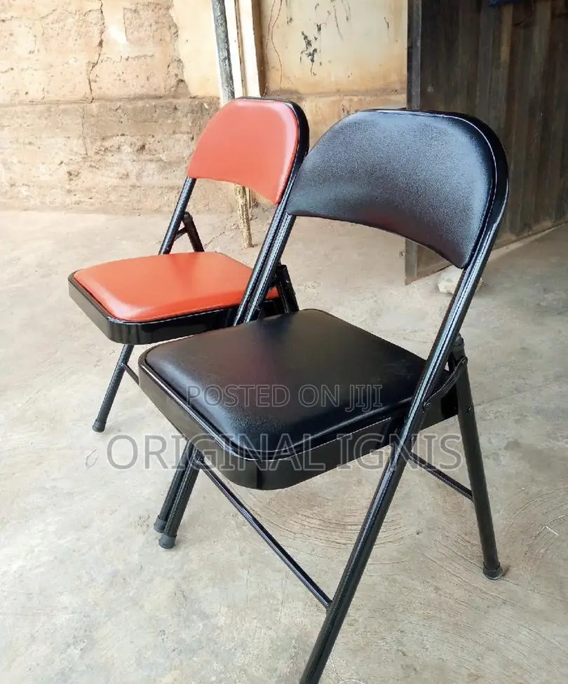 Foldable Leather Chair