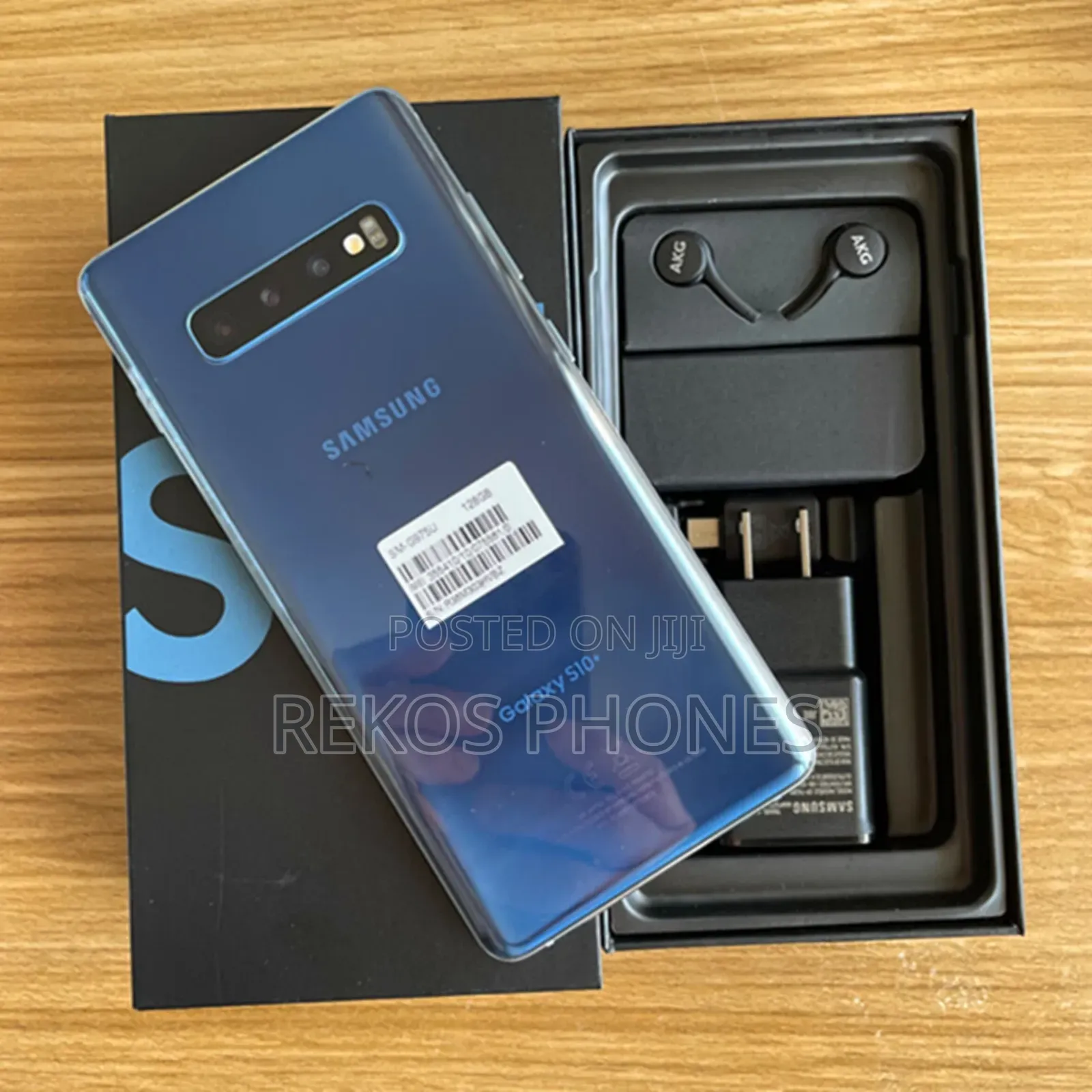 New Samsung Galaxy S10 Plus 128 GB Blue