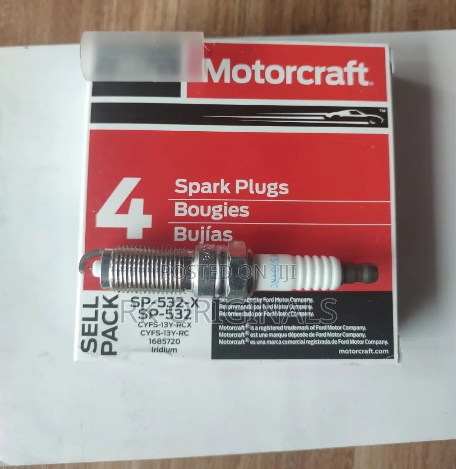 Fusion/Escape Motorcraft Sp-532 Spark Plugs From Usa🇺🇸