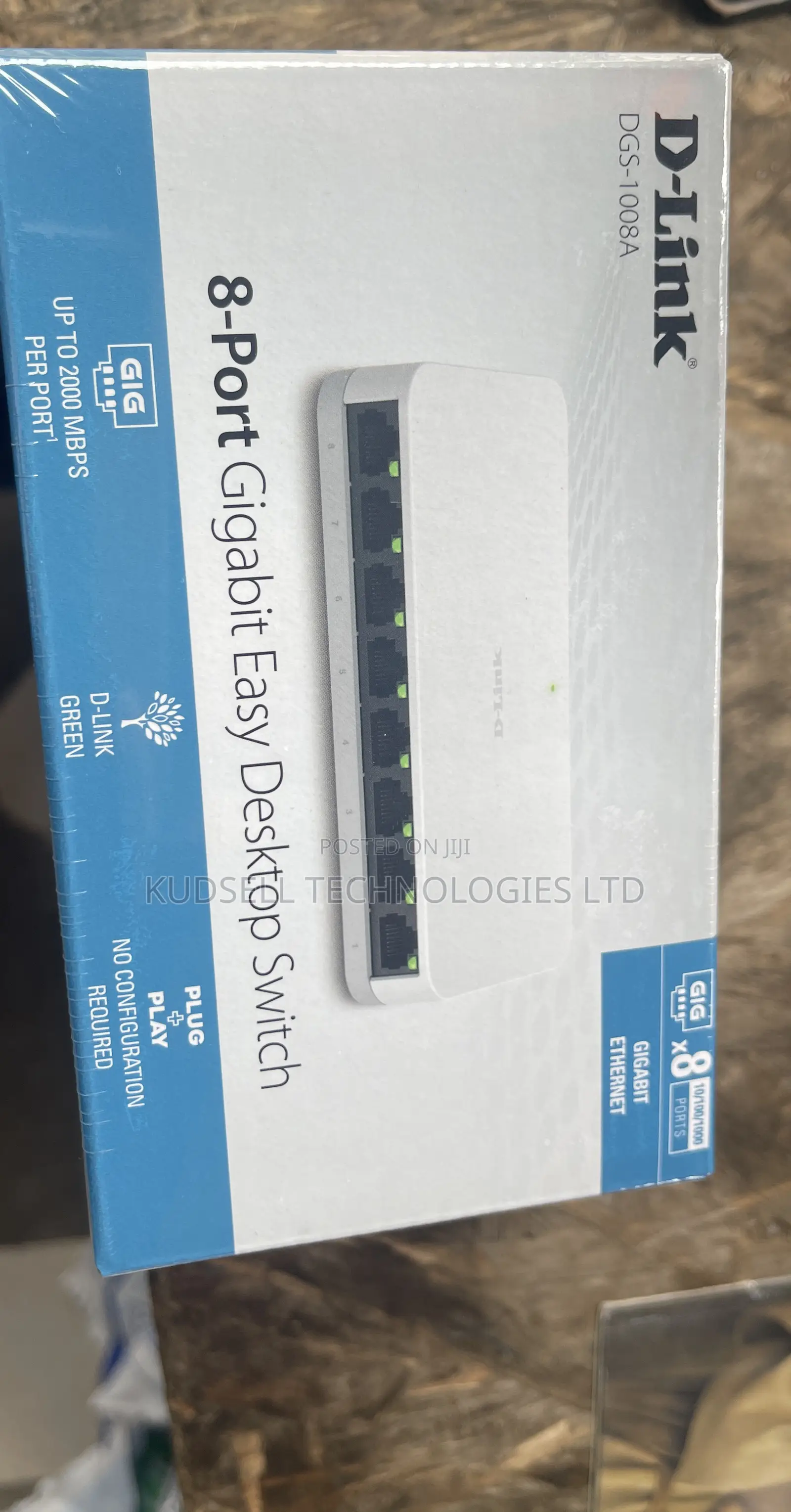 D-Link 8-Port Gigabit Desktop Switch