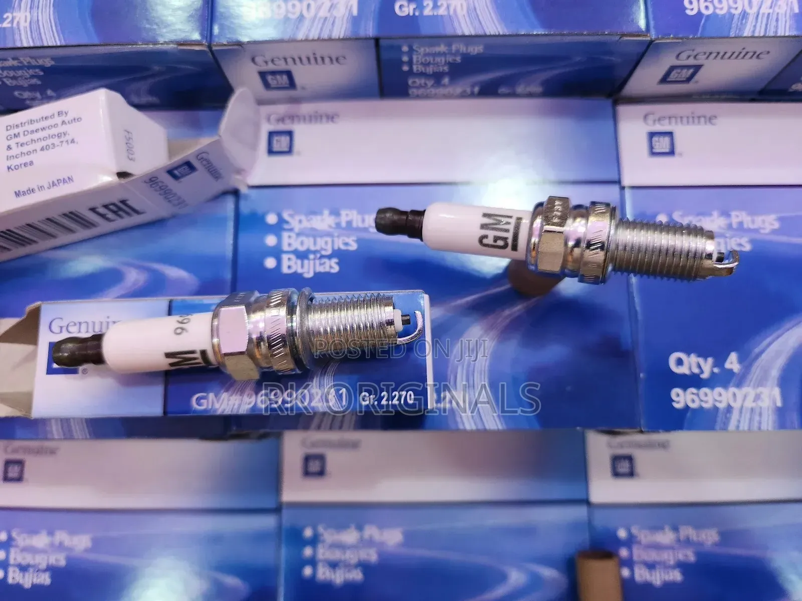 Chevrolet Spark 13-15 Spark Plugs Gm Genuine From Usa 🇺🇸