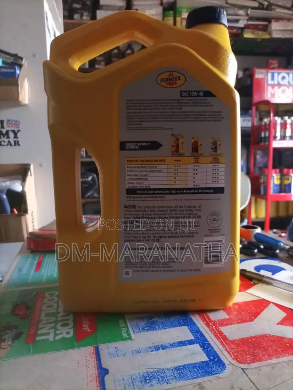 Engine Oil 10w40 Pennzoil