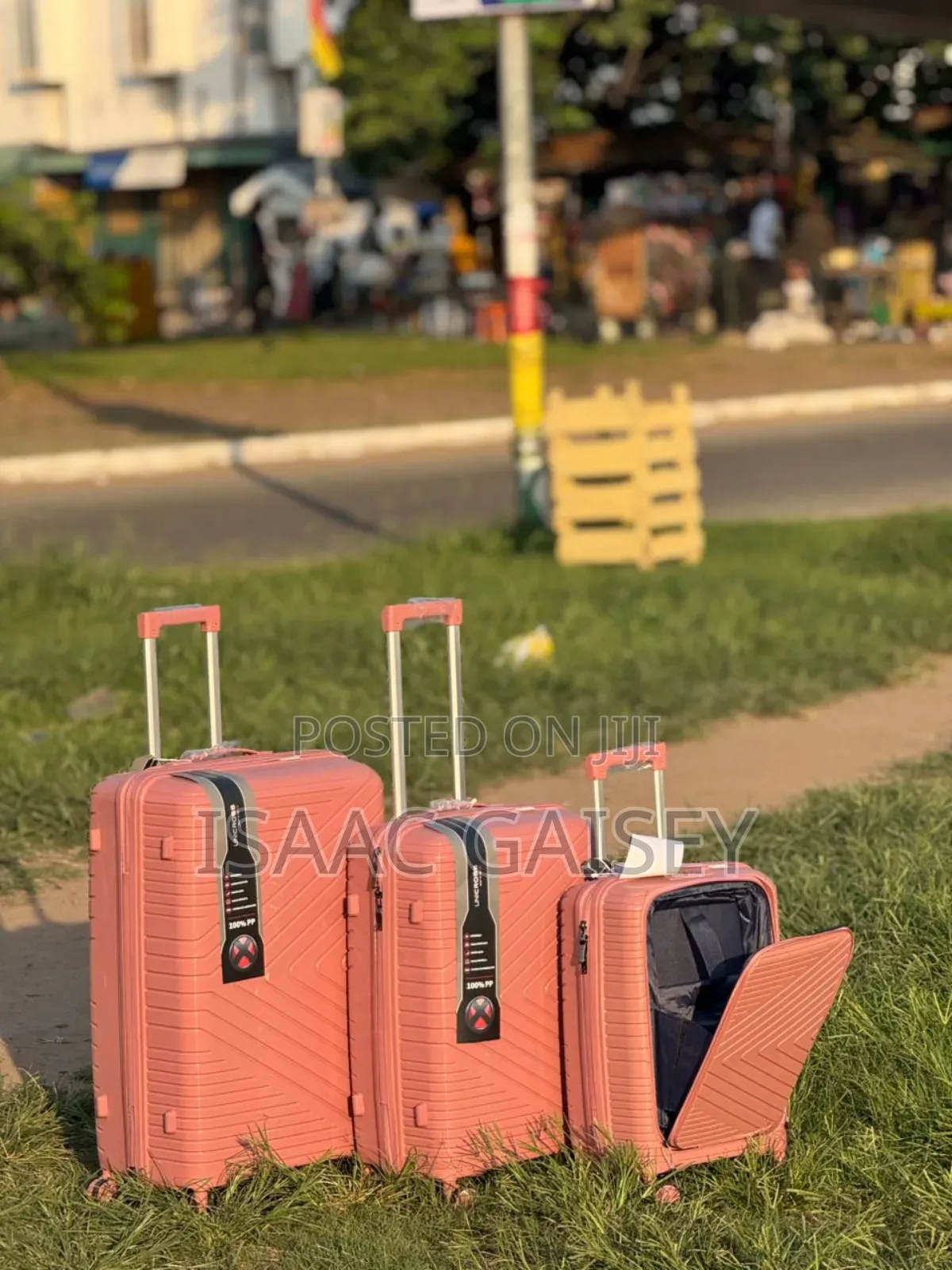 3set Classic Anticrake Luggages With Laptop Compartment