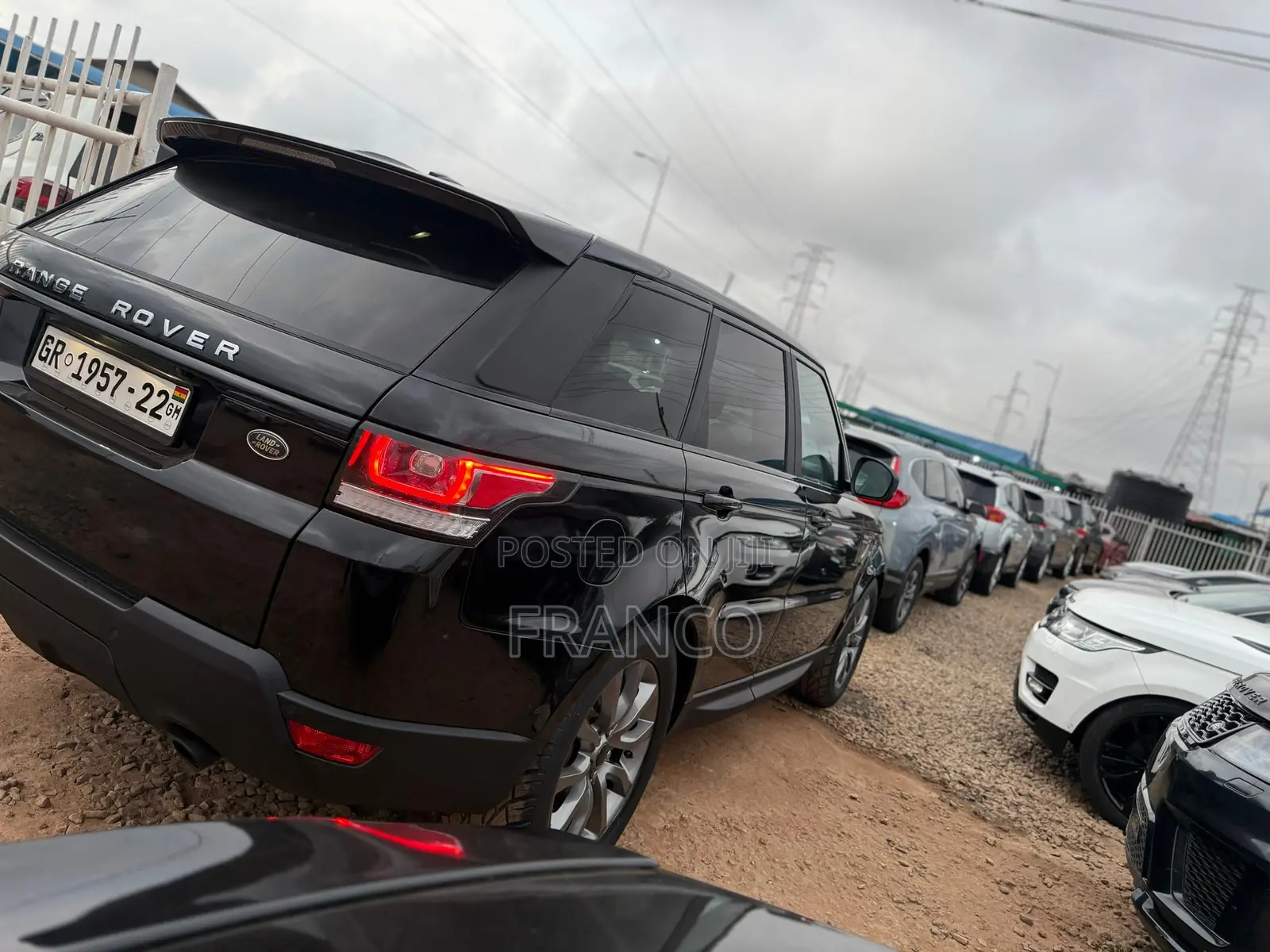 Land Rover Range Rover Sport SE Td6 4x4 (3.0L 6cyl 8A) 2016 Black