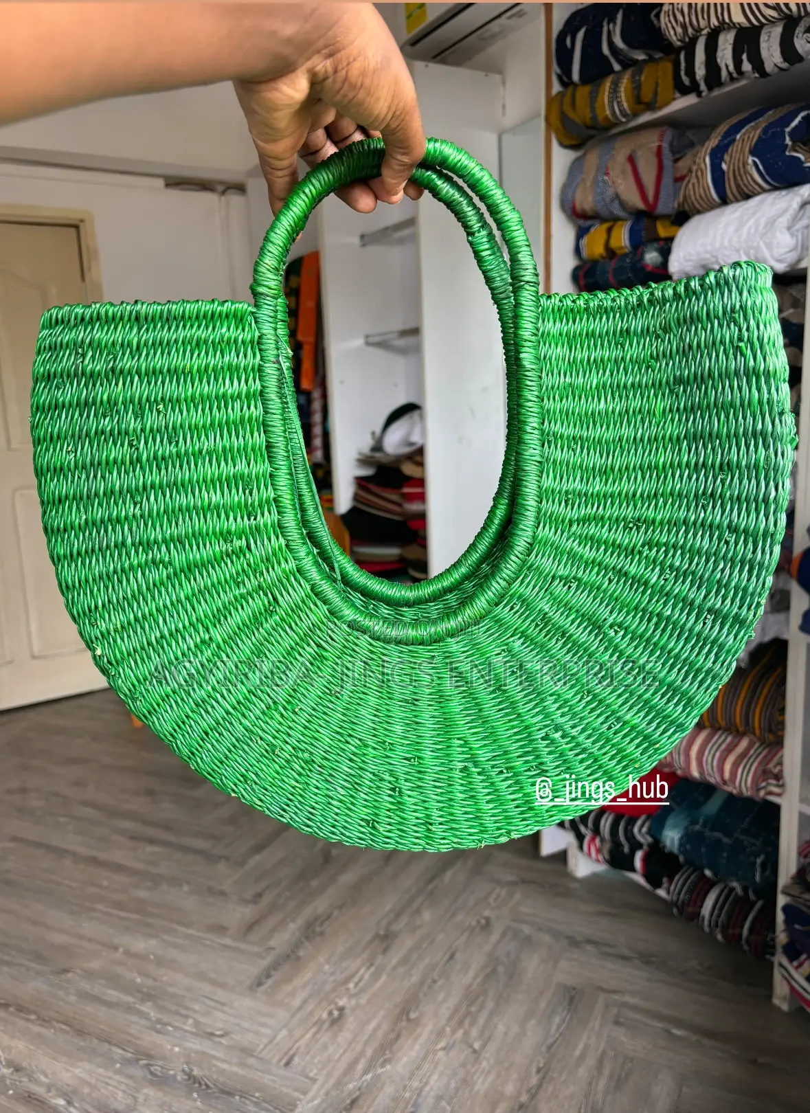 Bolga Handwoven Ovaal Bags
