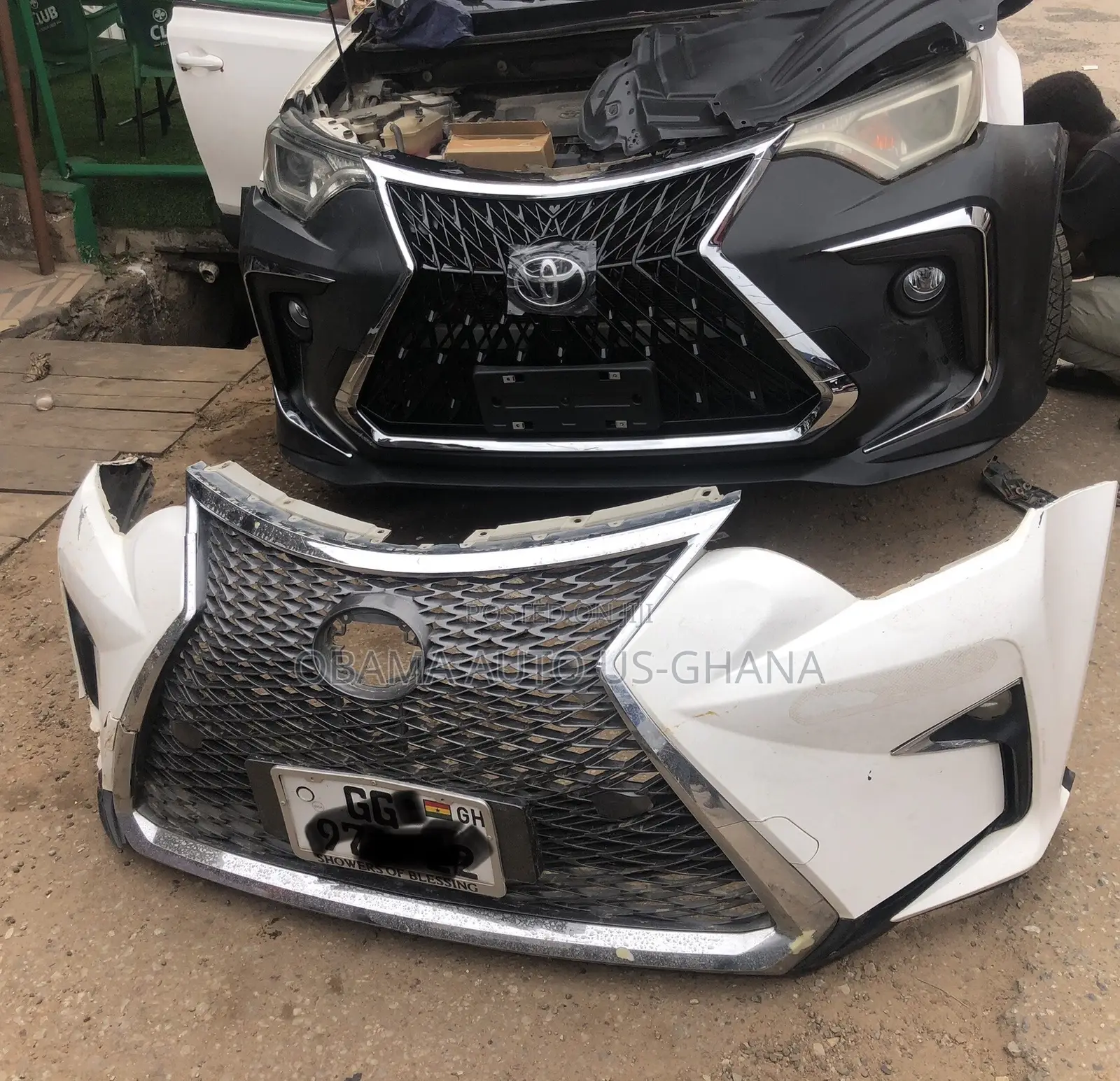 Toyota Rav4 2016,2017,2018 Front Bumper Lexus Type Spec Type