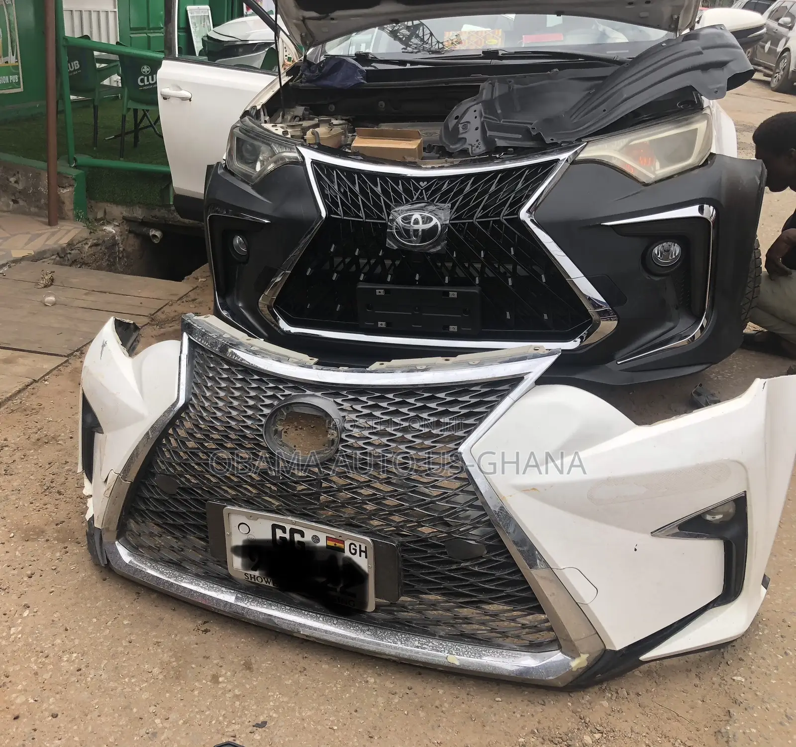 Toyota Rav4 2016,2017,2018 Front Bumper Lexus Type Spec Type