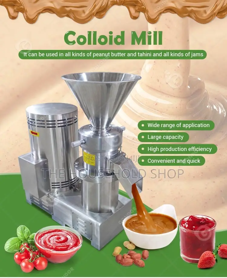 Colloid Mill (Paste Grinder) 150kg/H 300kg/H