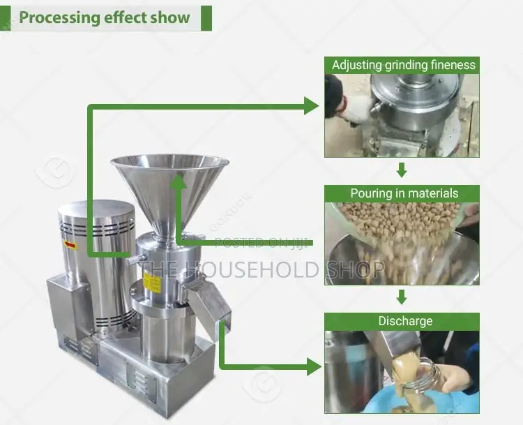 Colloid Mill (Paste Grinder) 150kg/H 300kg/H