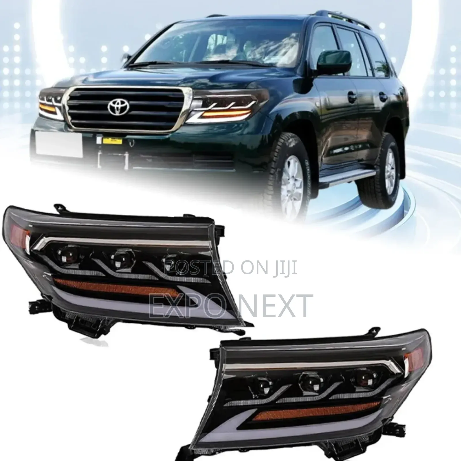 2008-2015 Led Head Light For Toyota Land Cruiser Lc200