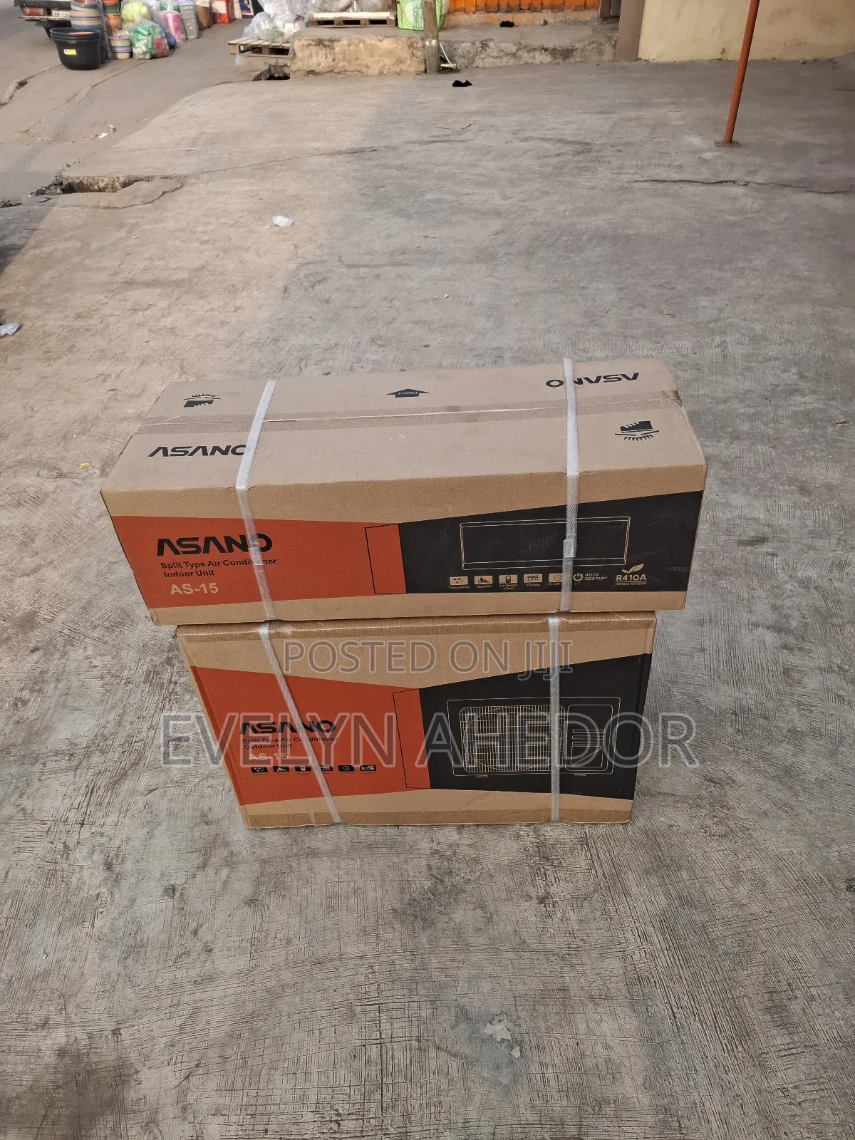 Asano Ac 1.5hp Hp With 100% Copper Brand New Available