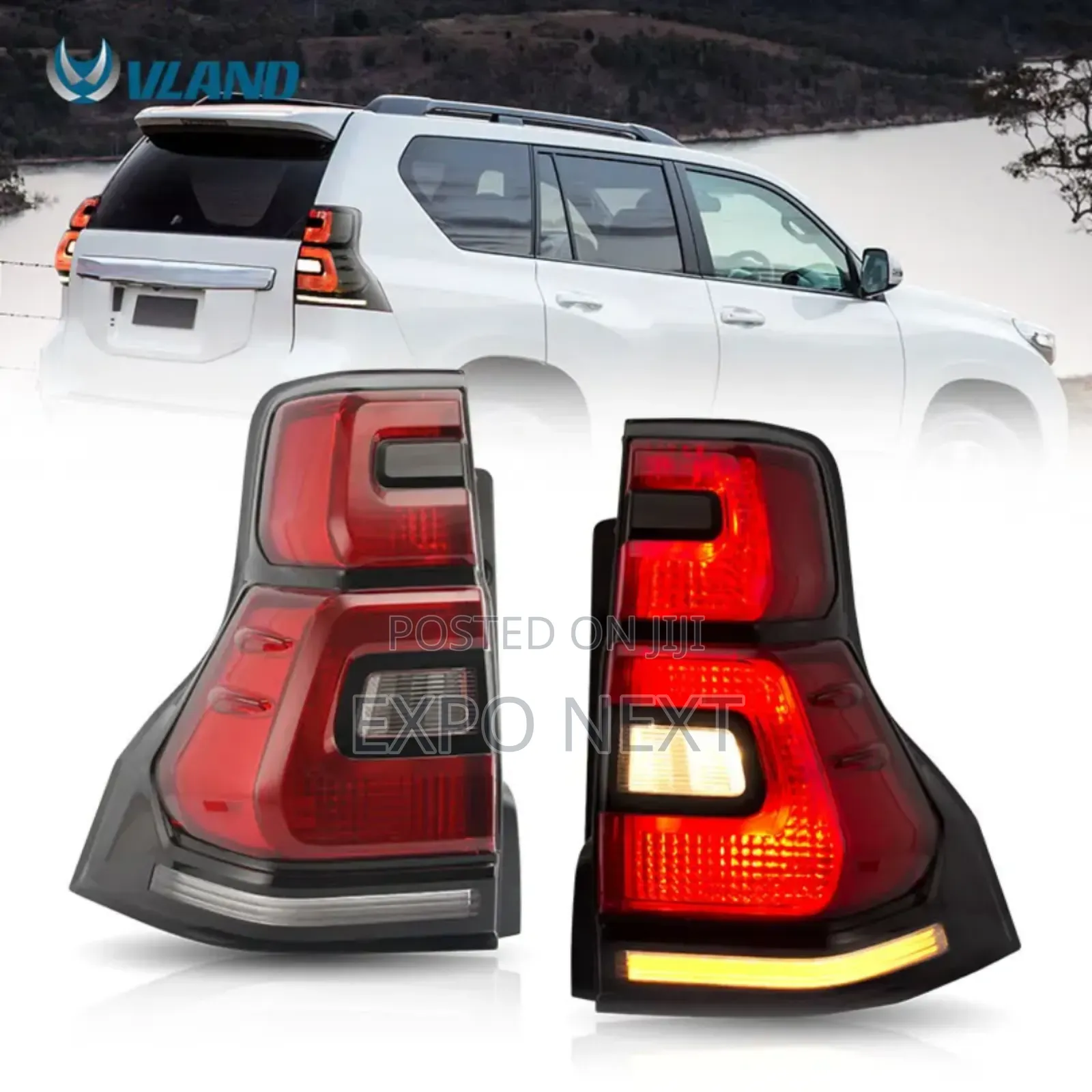 For Toyota Land Cruiser Prado 2010-2016 Taillight