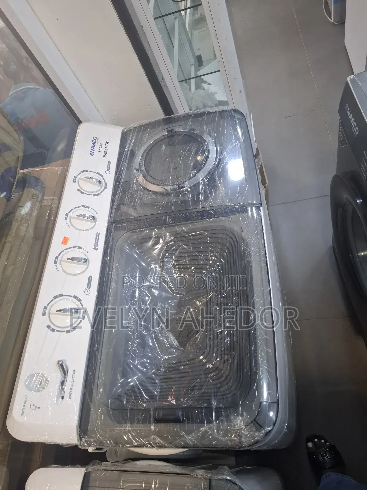 Nasco Twin Top Top Load Washing Machine Semi Automatic 11kg