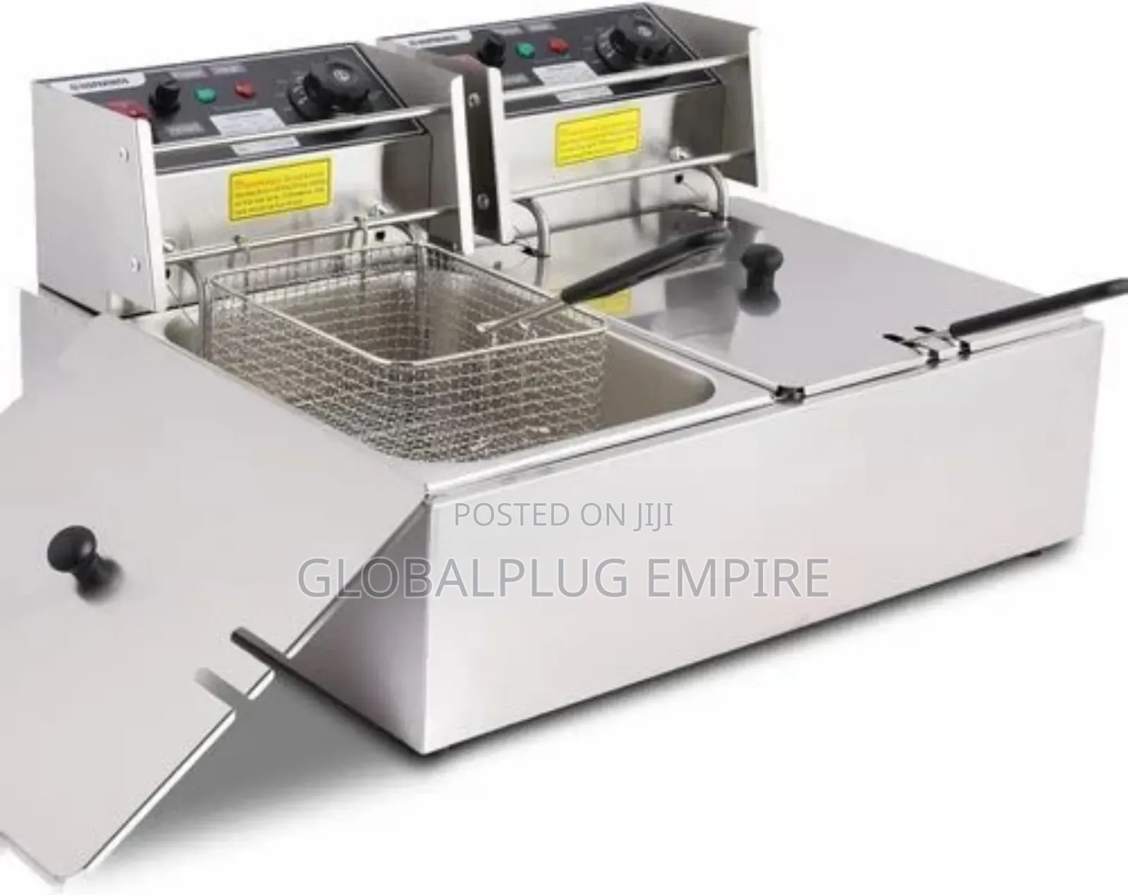6l+6l Single Deep Fryer Crispy Perfection Every Time!