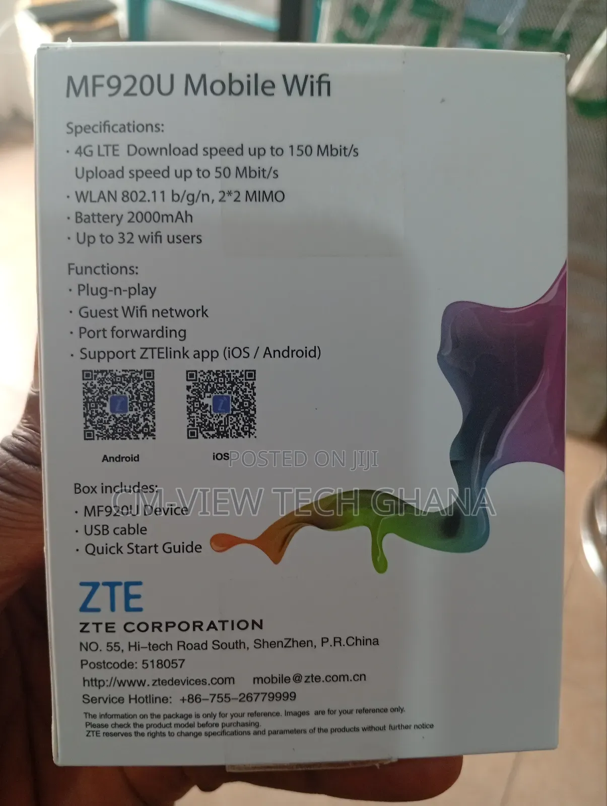 Zte 4g/5g Universal Sim Pocket Mifi