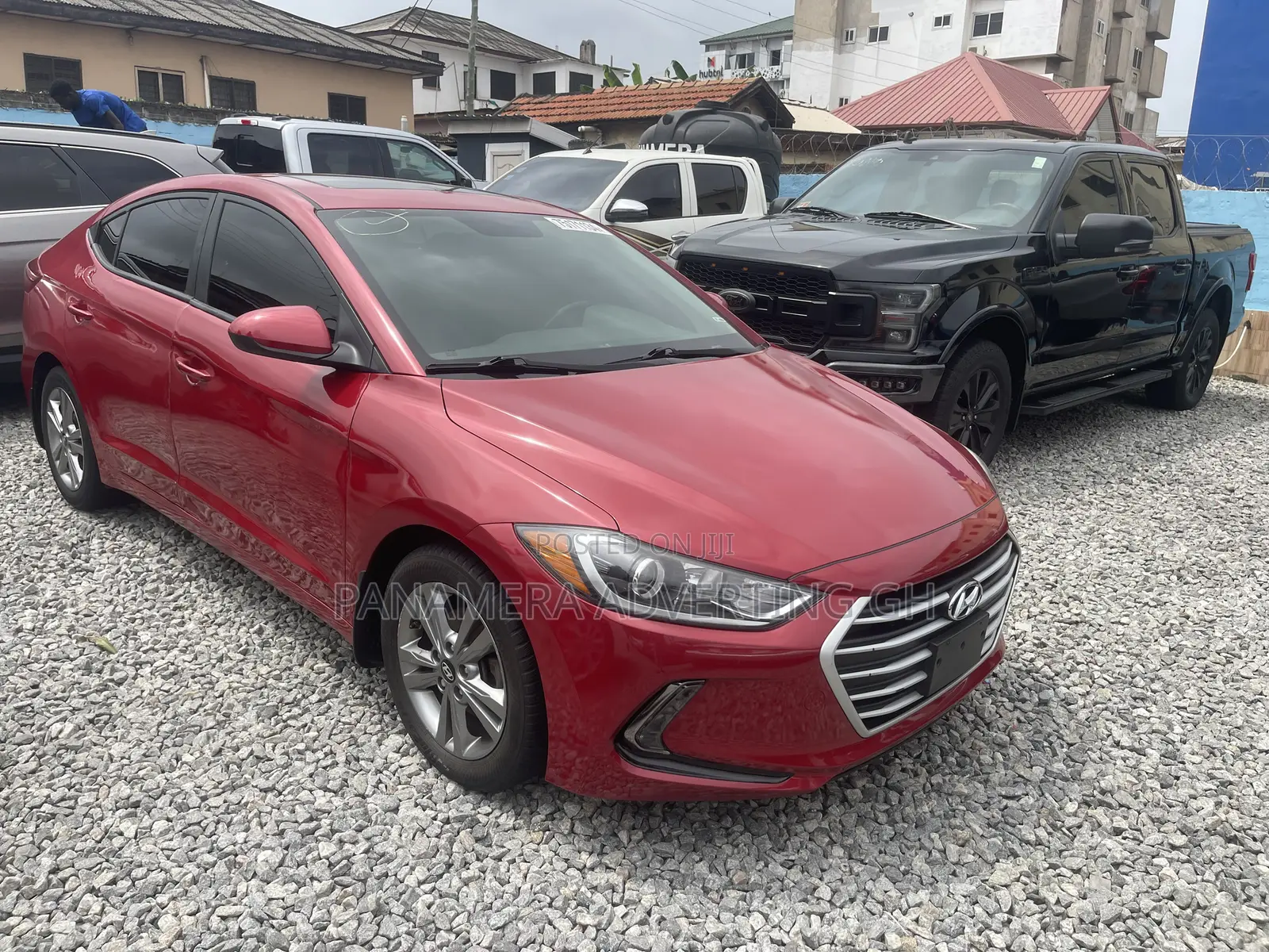Hyundai Elantra ECO Sedan FWD (1.4L 4cyl 7A) 2017 Red