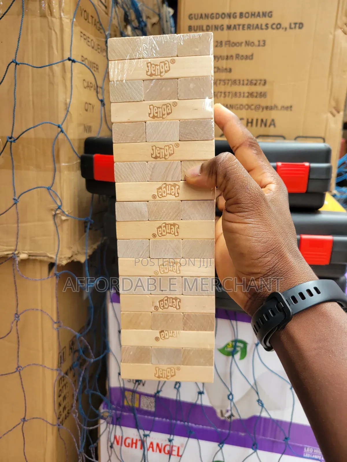 Jenga Giant Can Stack to 3 Feet and Higher!