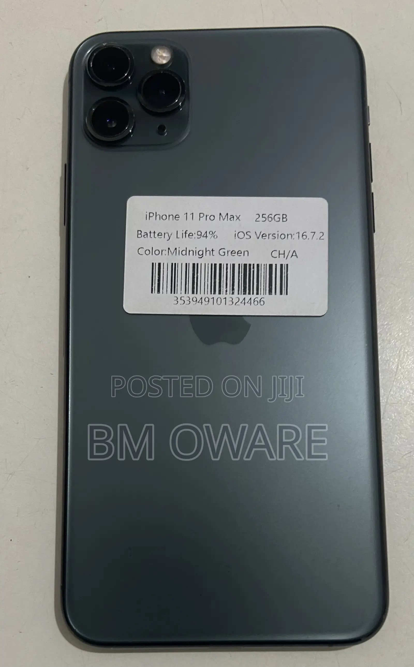Apple iPhone 11 Pro Max 256 GB Green