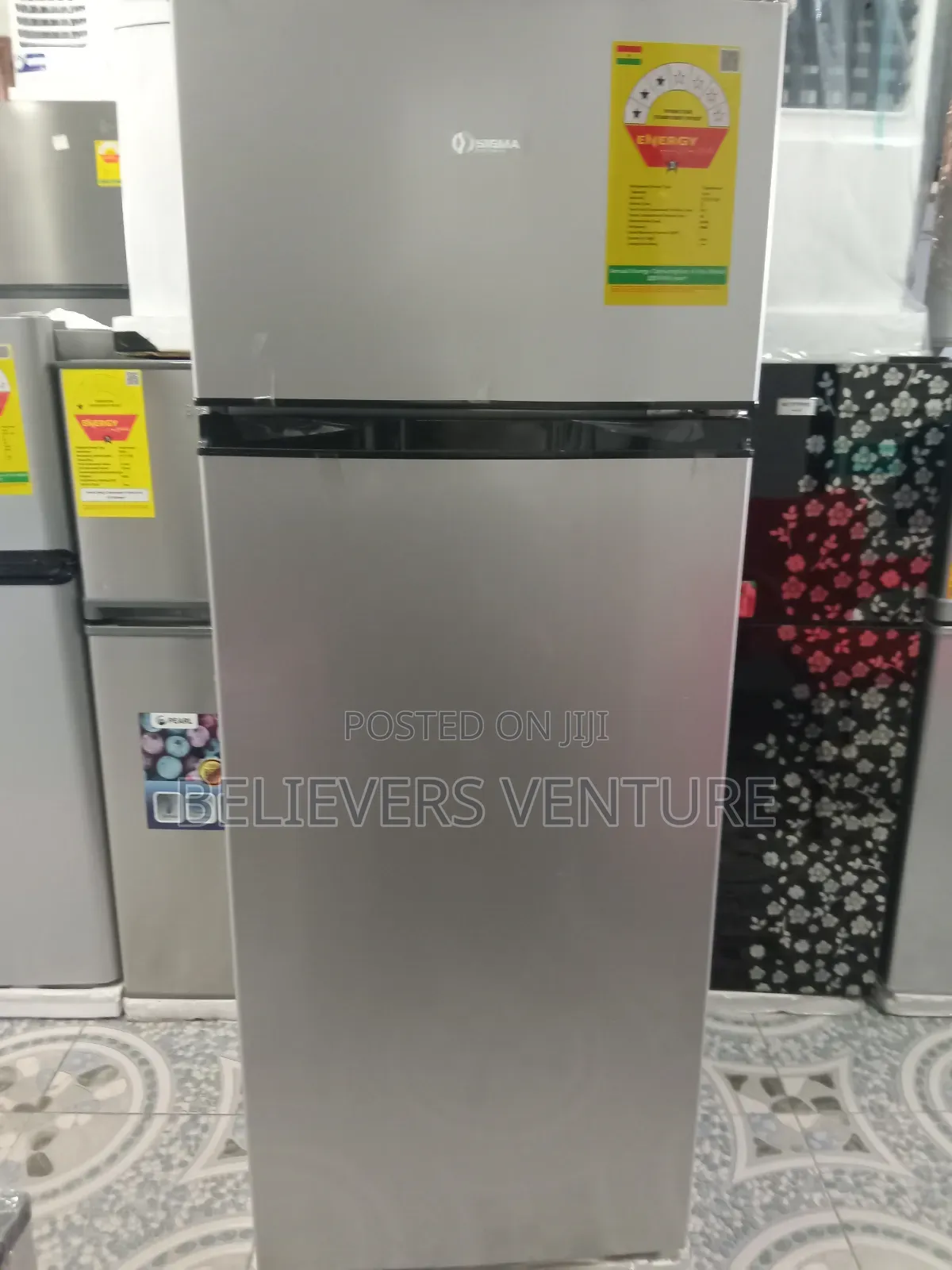 Brand New Double Door Sigma Fridge Top Freezer 207l Fridge