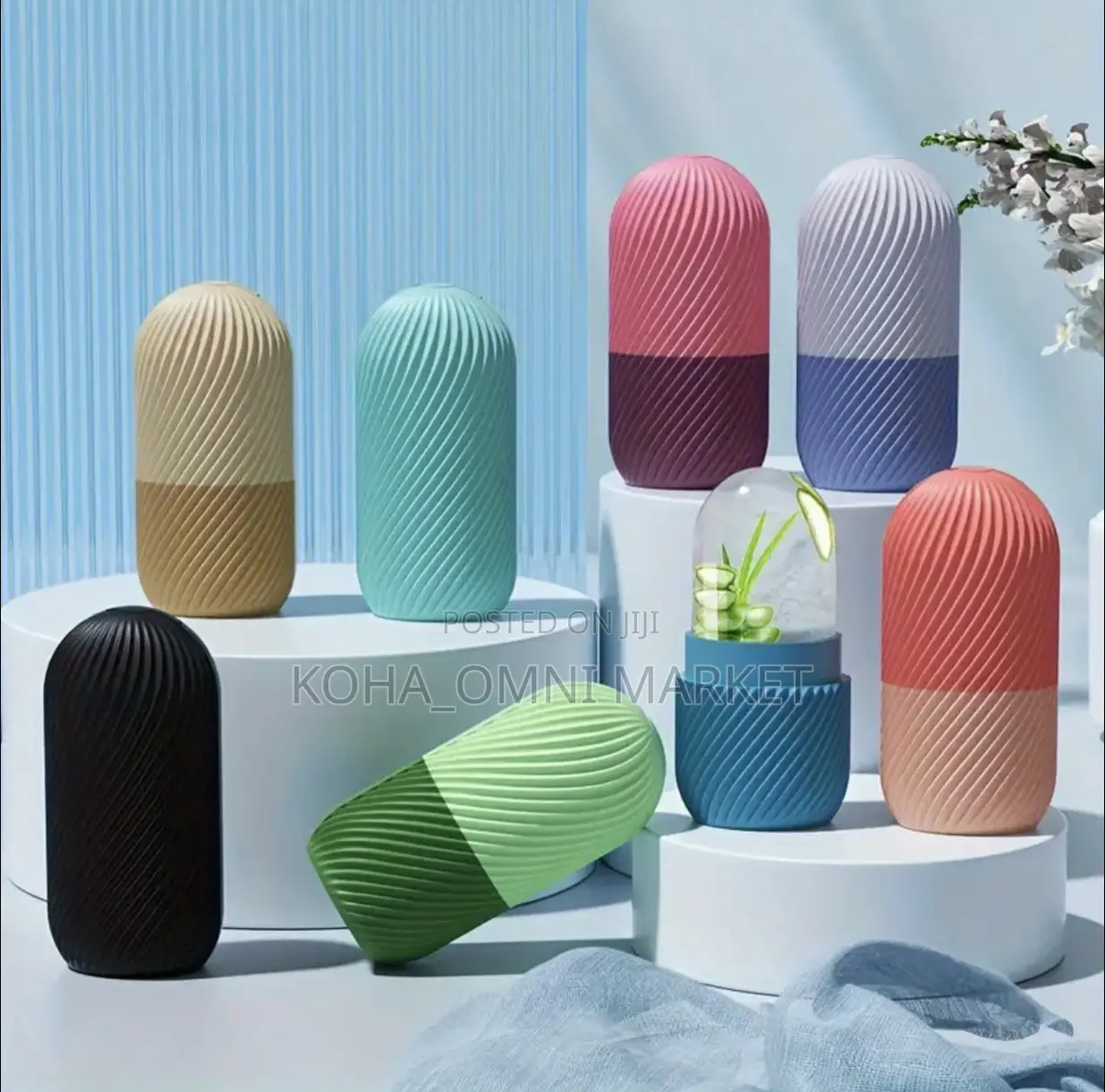 Silicon Ice Cone Face Roller