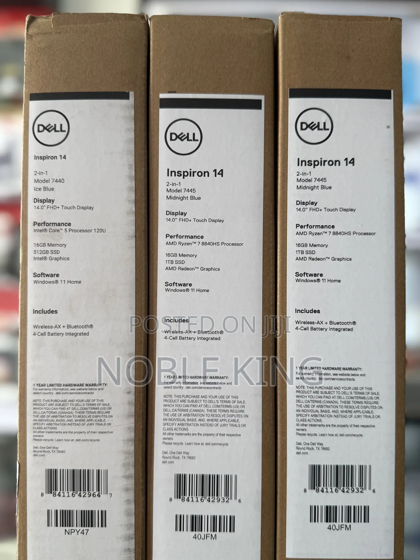 New Laptop Dell Inspiron 14 7447 16GB AMD Ryzen 7 SSD 1T