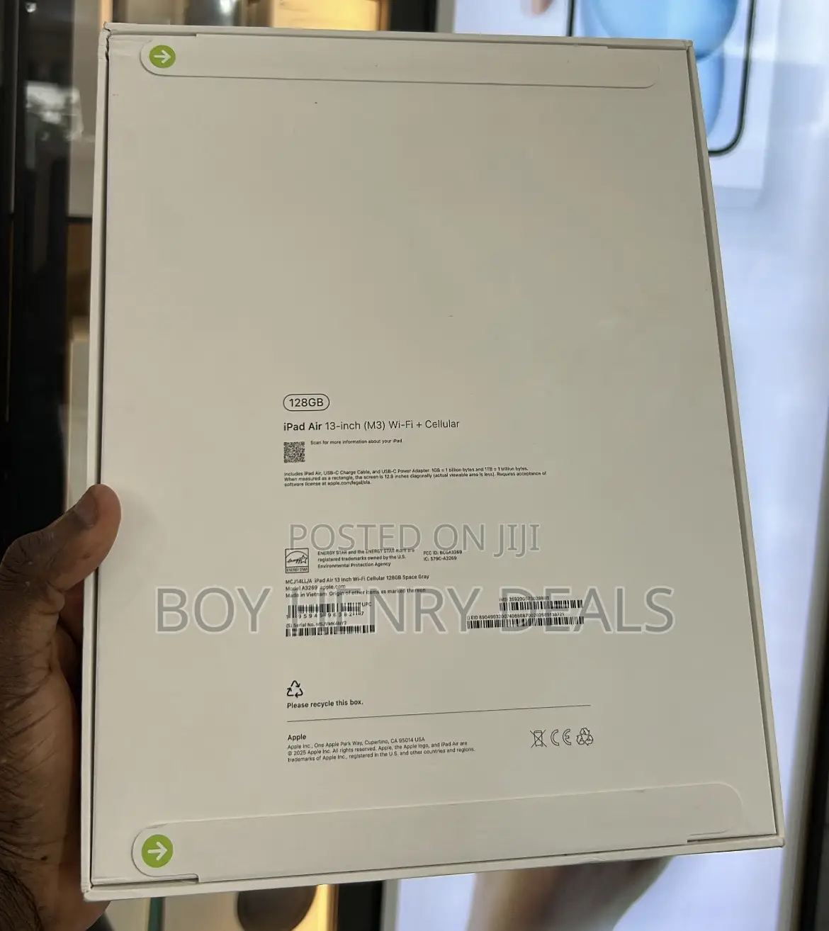 New Apple iPad Air 13 (2024) 128 GB Gray