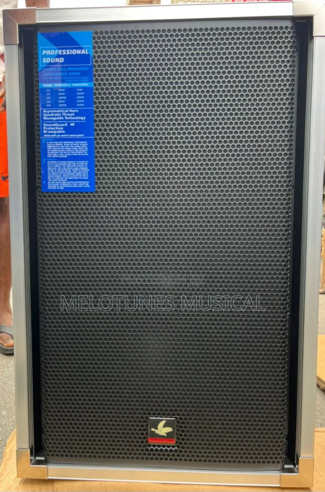 High Sound Half Range 15inches Spea