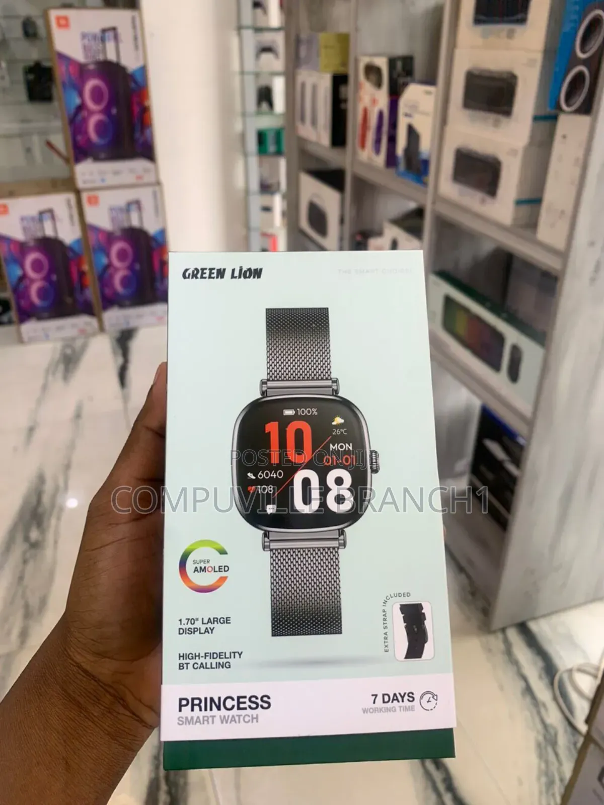 Green Lion Princess Smart Watch
