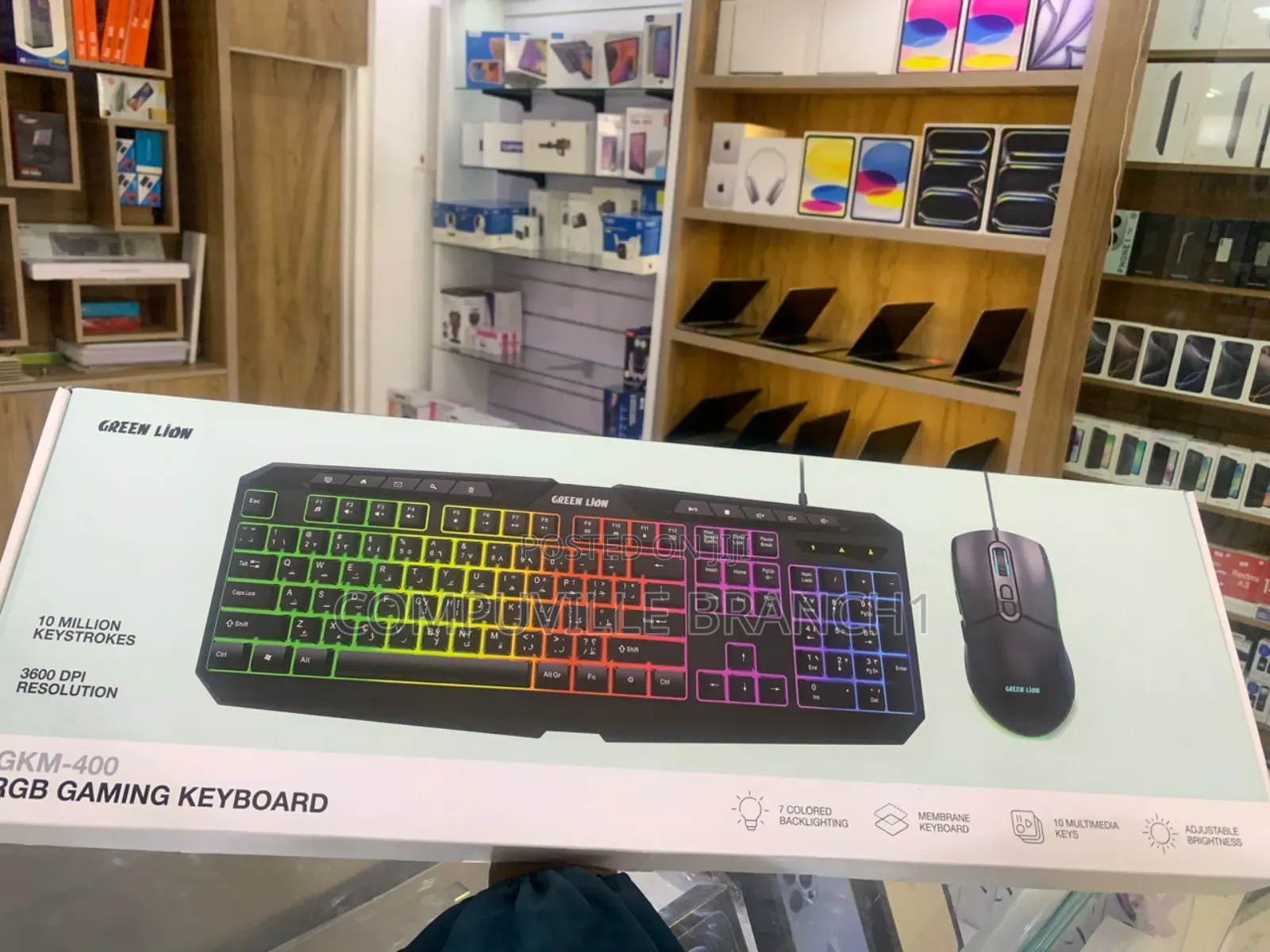 Green Lion RGB Gaming Keyboard