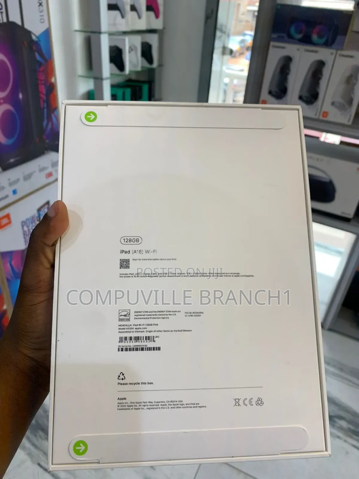 New Apple iPad Wi-Fi 128 GB Pink