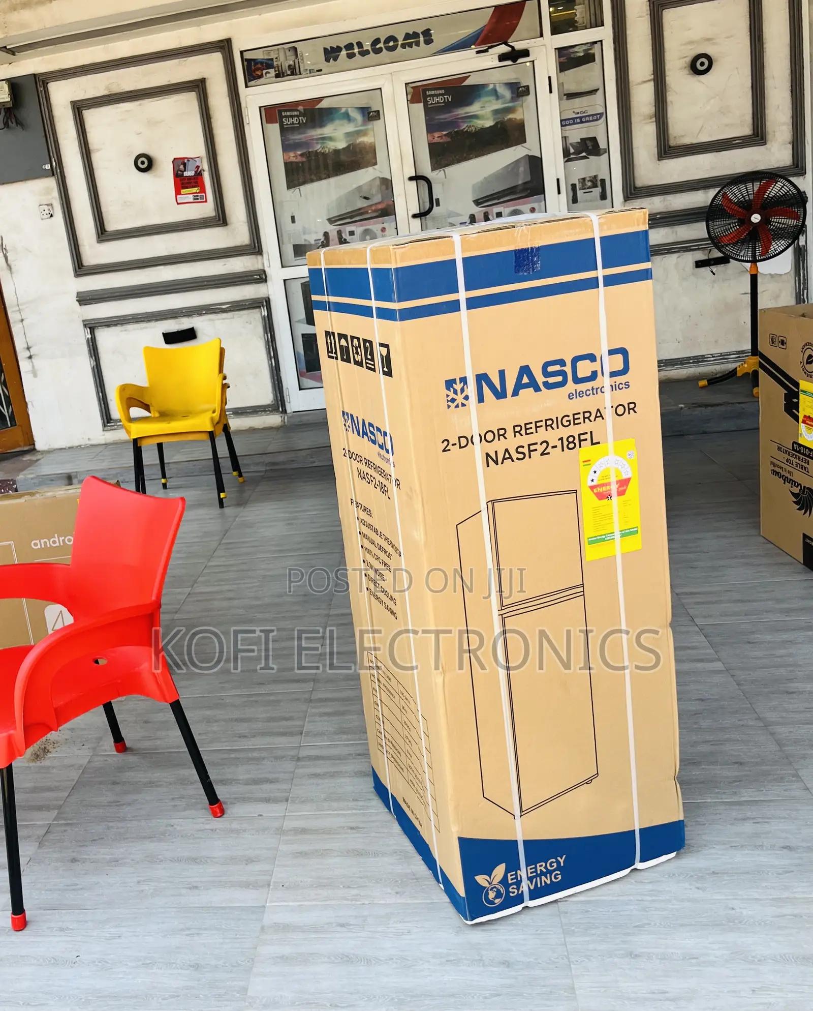 Energy Sufficient Nasco F2-18fl Top Mount Freezer Fridge.