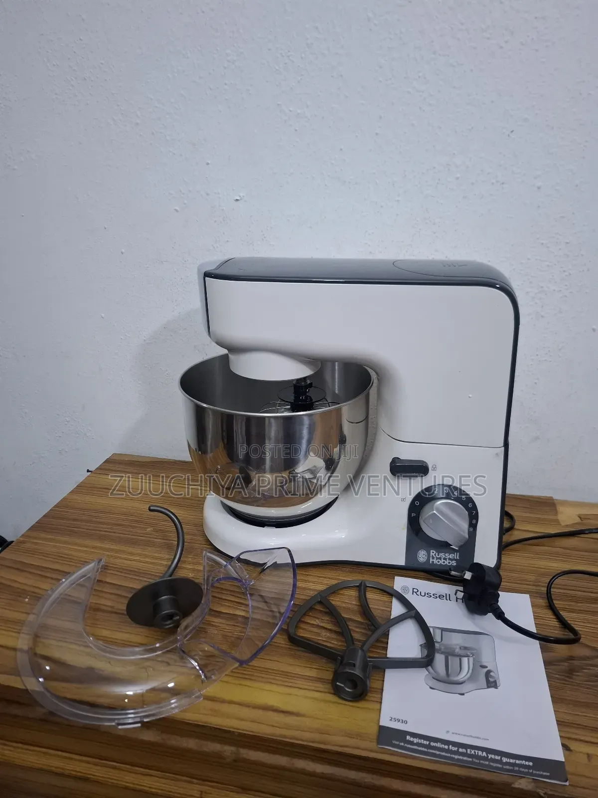 5.L Russell Hobbs Go-Create Stand Cake Mixer From Uk 