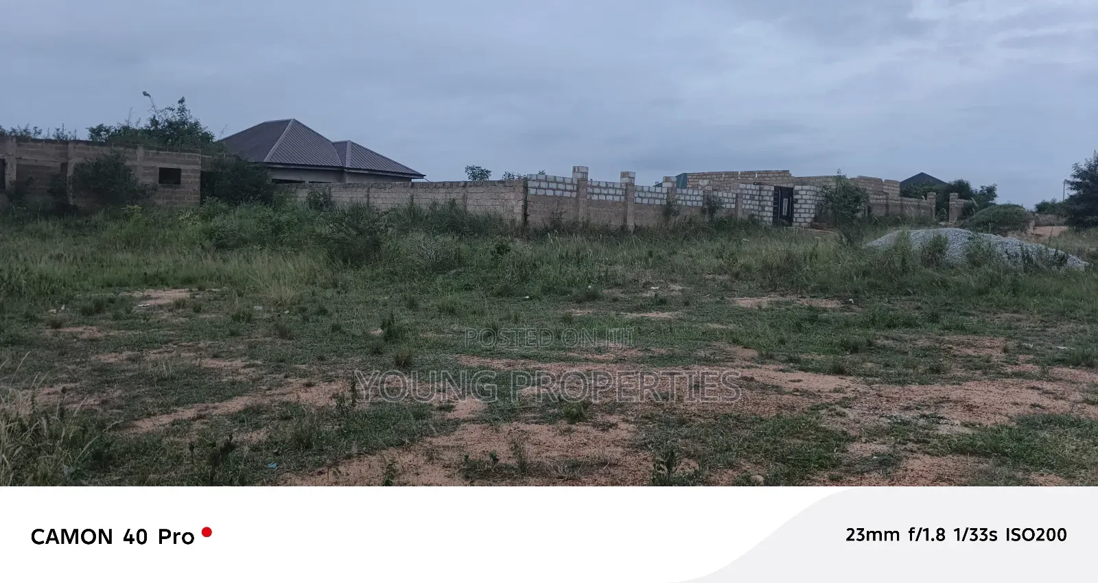 One Plot of Land for Sale at Amasaman Danchira 60,000 Ghana