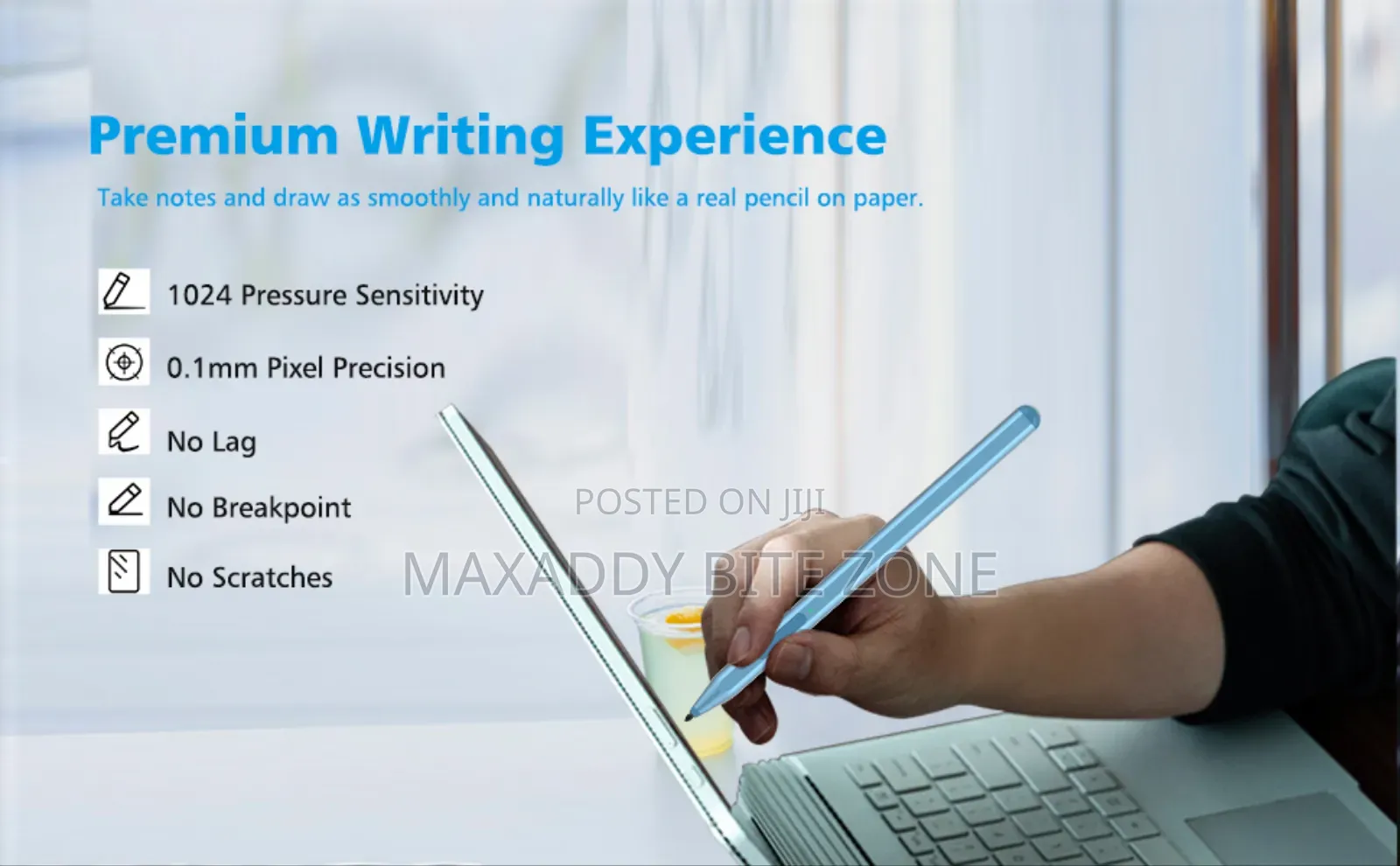 Stylus Pen For Microsoft Surface 1024 Pressure Sensitivity