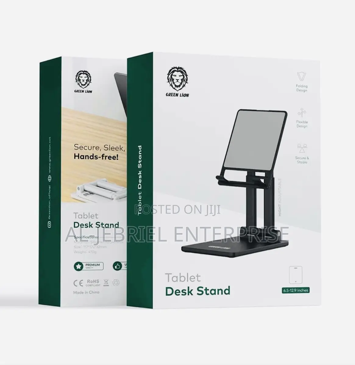 Green Lion Tablet Holder