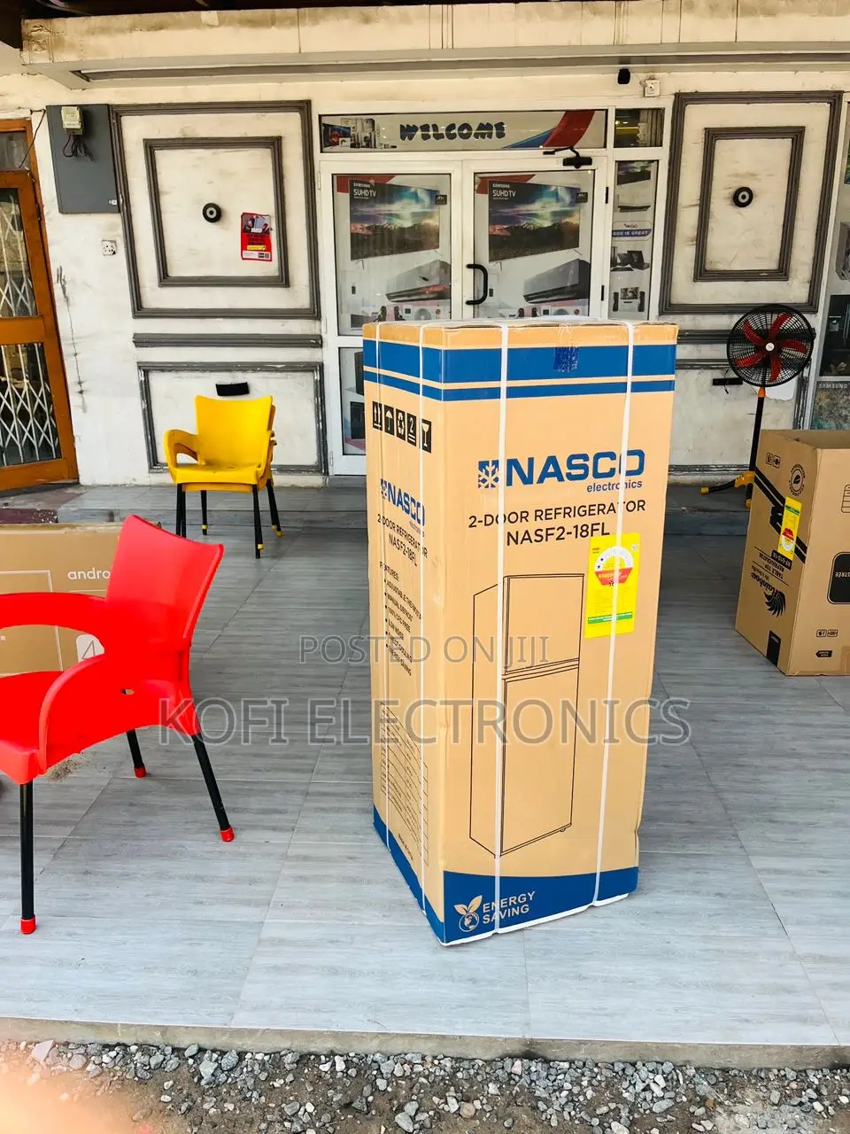 Affordable Yet Quality Nasco Double Door Table Top Fridge