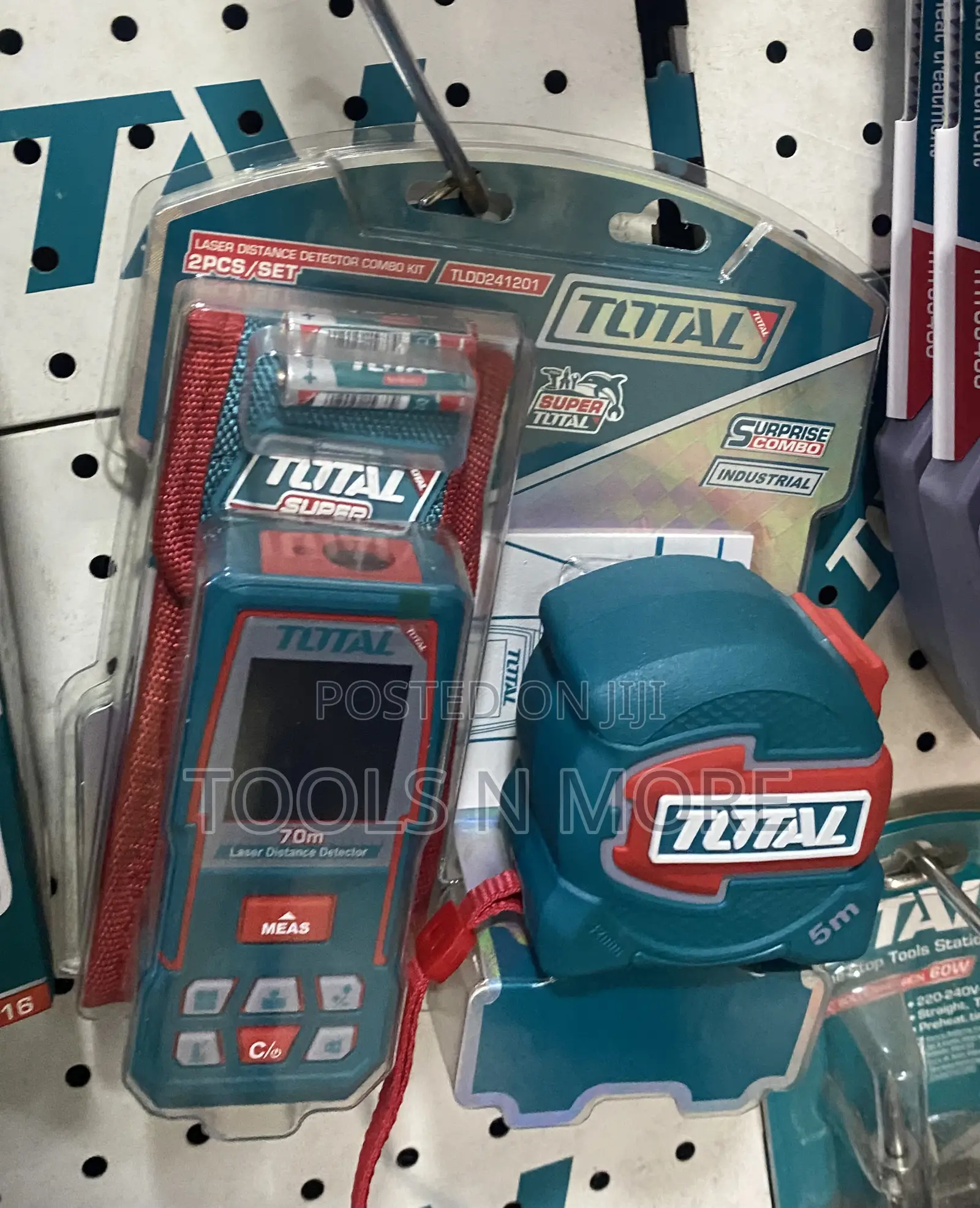 Total Laser Distance Detector Combo Set