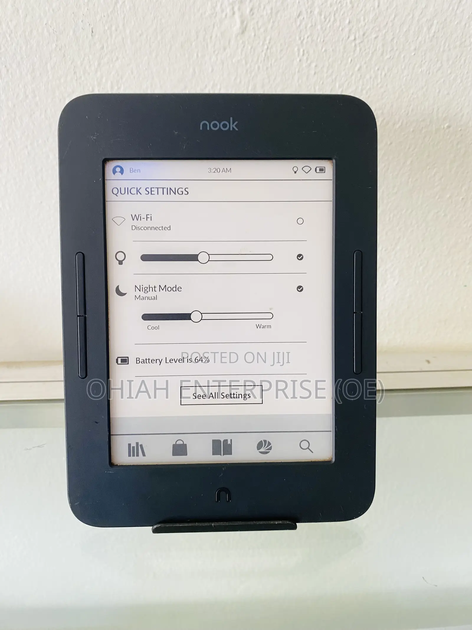 Amazon Kindle Oasis 8 GB Black