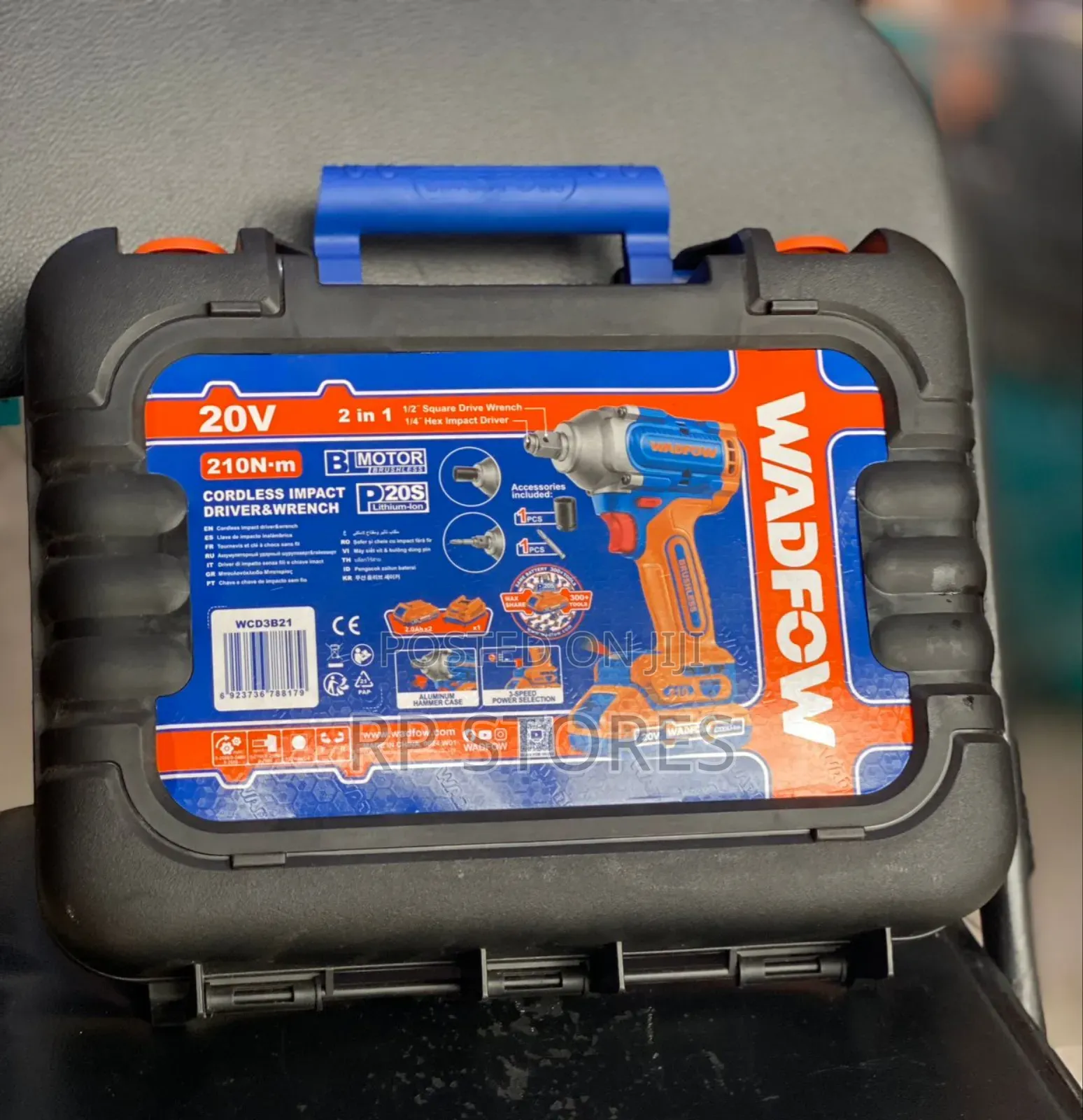 Wadfow Lithium Impacts Wrench 20v
