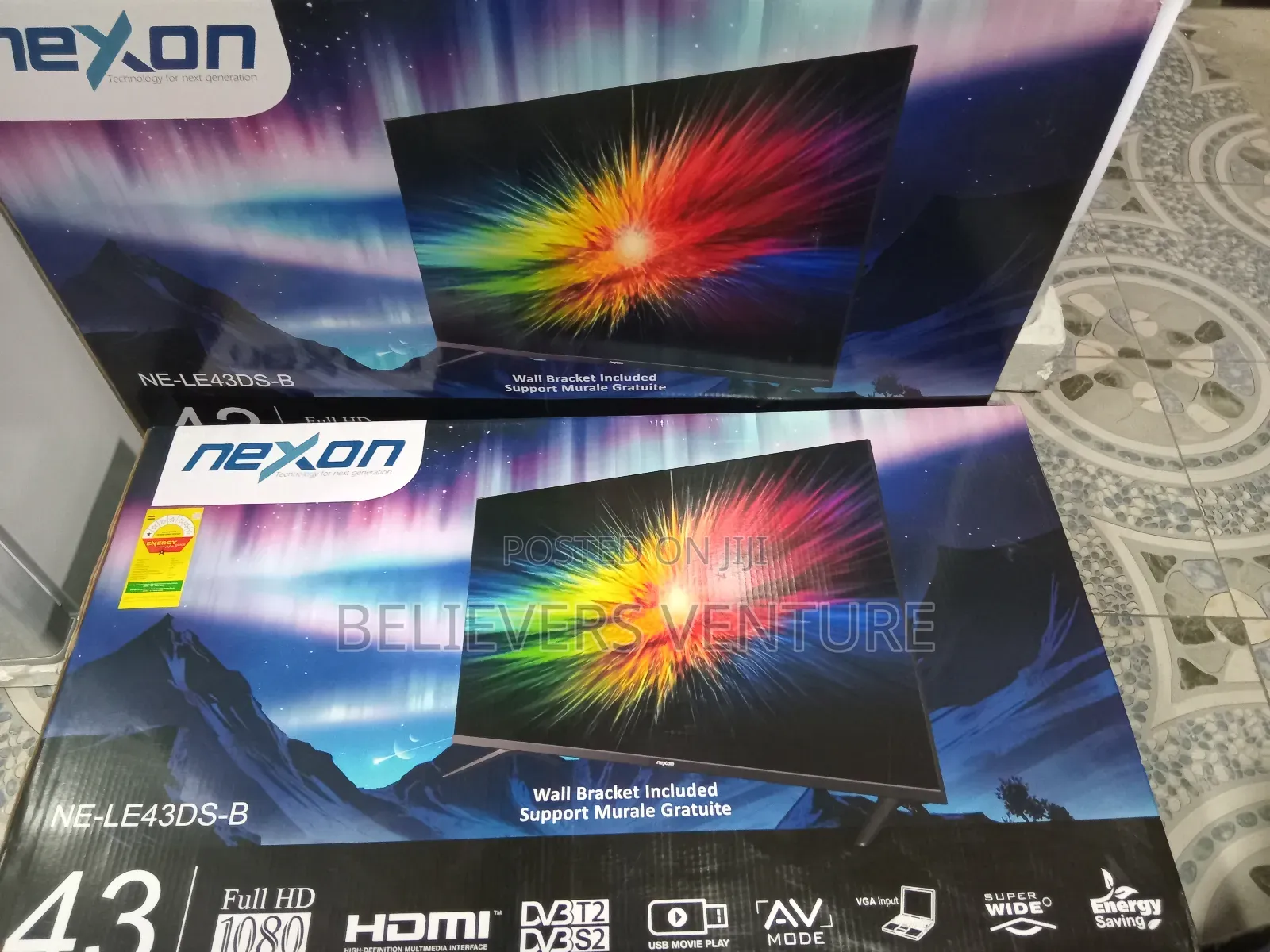 Stunning Graphic Display Nexon 43 Inches Tv 43 Inches
